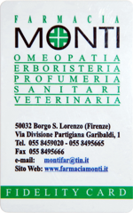 Fidelity Card - Famracia Monti
